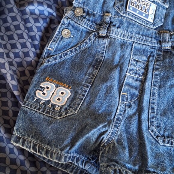 baseball overalls 6 to 9 months - Picture 5 of 10